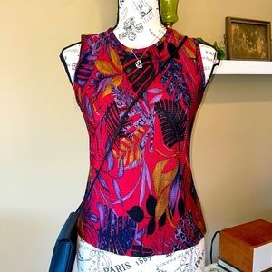 New York City Design Sleeveless Top